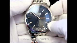 Oris Artix Date Blue Dial [upl. by Onitsuj836]