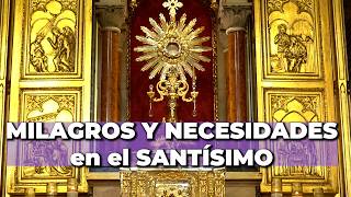 🙏 Oración Poderosa por Milagros y Necesidades Urgentes en el Santísimo  15 Minutos en el Santísimo [upl. by Shyamal]