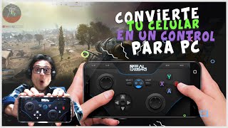 Como convertir mi celular en un control para PC🔥  App para Android✅ 2023 [upl. by Drahser249]