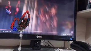 BALANCEO DE SPIDERMAN VERSIÓN COMIC  stop motion prueba [upl. by Roede]