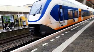 Treinen Op Station Heerhugowaard Reupload 11 November 2021 4K 2160p60 [upl. by Scales92]