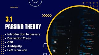 CH31 Introduction to Parsing Theory [upl. by Gonsalve446]