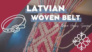 Latvian Woven Belt [upl. by Yerbua560]