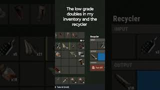 console rust recycler duplication glitch rust gamebugs [upl. by Cand]