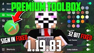 Premium Toolbox For Minecraft PE 11983  32 BIT FIXED  Infinite Toolbox For 11983 [upl. by Haley705]