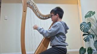 NZ 2024 Harp Performance Competition  Elementary  Leonard [upl. by Ytsur]