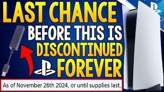 This is Getting DISCONTINUED on PS5 FOREVER  Last Chance to Get it for FREE From Sony [upl. by Stefa]