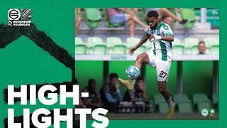 Highlights FC Groningen  FC Volendam [upl. by Nigel]