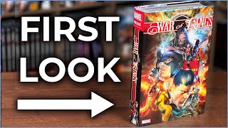 WAR OF KINGS OMNIBUS NEW PRINTING  Comparison Emperor Vulcan Vs Blackbolt  Shiar Vs Kree [upl. by Siroved]