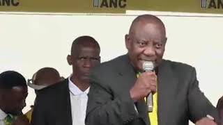 President Cyril Ramaphosa  Inanda KZN province [upl. by Hulda329]