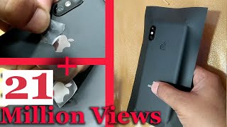 Diy  Redmi Note Transfer to iPhonex Pro  DIY  wrapping cell phone in foil  first look [upl. by Alonso89]