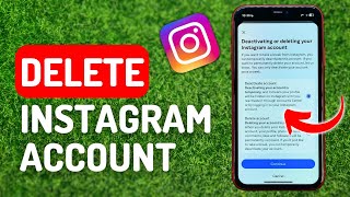 How to Delete Instagram Account 2023 Update  Full Guide [upl. by Latsryc]