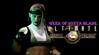 Week of Sonya Blade Ultimate Mortal Kombat 3 Playthrough amp Ending PS3 [upl. by Aicineohp]