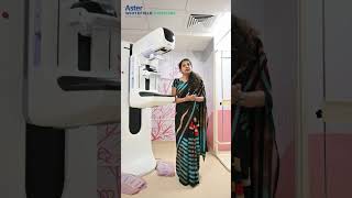 Mammogram and its significance   Dr Namita Sinha Varma  Aster Whitefield Hospital [upl. by Anerahs]