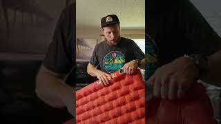 Big Agnes Rapide SL quick review Best Backpacking ultralight sleeping pad 2023 [upl. by Yrrad]