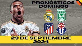 ✅PRONOSTICOS DEPORTIVOS HOY DOMINGO 29 de SEPTIEMBRE ✅ PREDICCIONES DEPORTIVAS HOY LIGA ESPAÑOLA⚽️🏆 [upl. by Sutherlan]