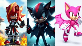 Sonic Dash  Burning Blaze VS Vampire Shadow VS rouge  All Characters Unlocked  Gameplay [upl. by Ydoj]