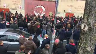 Ultras Vicenza ritrovo al Menti 130118 [upl. by Rodmur]