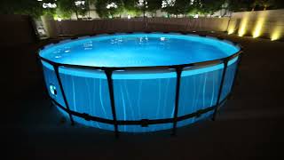 Bestway Steel Pro Max LED Above Ground Pool [upl. by Agueda]