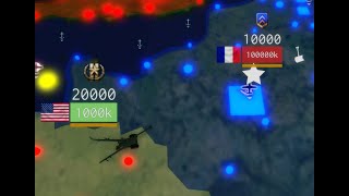 1M OP Units of Artillery VS 100M Infantry in Rise of Nations [upl. by Jacquelin]