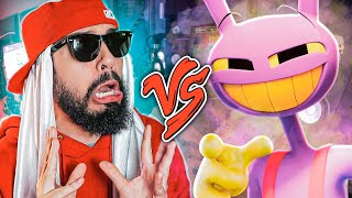 Jax The Amazing Digital Circus Vs Mussa  Batalha de Rap [upl. by Nitneuq]