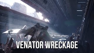 Venator Wreckage  Star Wars Ambience  Industrial sounds Dripping Abandoned Ship [upl. by Gayelord]