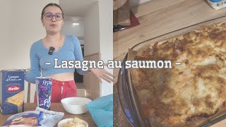 Lasagne au saumon [upl. by Nnaed]