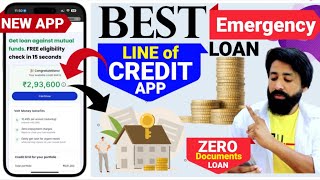 Best Emergency Credit Line Loan App  Instant Credit Line Loan App 2024  new Line Of Credit App [upl. by Ened]