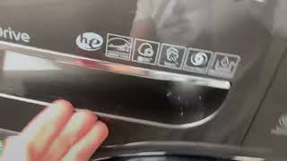 LG WM4500HBA Washing Machine TEST MODE [upl. by Nybbor]