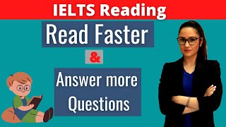 How to read faster amp answer all the questions in IELTS Reading [upl. by Raphael]