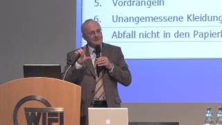 WIFI Tirol Vortrag zum UnGlück der Sucht Teil 1 mit UnivProf Dr Reinhard Haller [upl. by Moishe]