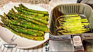 Air Fryer Herb Roasted Asparagus  Air Fryer Recipe  Air Fried Asparagus  Ketofriendlyrecipes [upl. by Aldarcie]