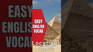 English Practice Quiz Locations Vocab [upl. by Tekcirk]