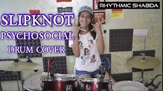 Slipknot  Psychosocial  Drum Cover [upl. by Annmaria994]