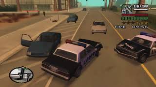 Cop Wheels  GTA San Andreas Part 109 [upl. by Lardner]