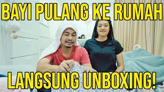 BAYI PULANG KE RUMAH LANGSUNG UNBOXING [upl. by Schach]