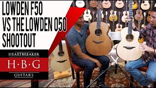 Lowden F50 vs the Lowden O50 Shootout [upl. by Alleon]