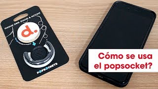 Cómo se usar el popsocket  How to use a popsocket [upl. by Sibyl]