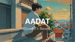 First Love 💗 New Lofi Song 🎧  Aadat Song 🎶  Lofirohitt [upl. by Anatnom]