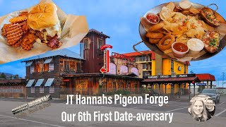 JT Hannahs Pigeon Forge TN Review  Our Dateaversary Lunch  Where we met [upl. by Weiser]