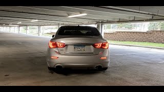 Q50 Rear Sequential Turn Signals [upl. by Ardnaet]