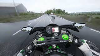 KAWASAKI H2  CRAZY RACING MODE  ULSTER GP  RIDE4 racingtt racingt motorradpowergp clip [upl. by Estren]