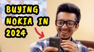 Buying Nokia Feature Phone In 2024 🤳  Full Review 💁‍♂️  Why I Bought It 🤷‍♂️ [upl. by Screens]