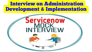 ServiceNow MOCK Interview  interview servicenow skfacts interviewquestions mockinterview [upl. by Shanan]