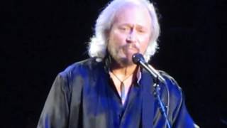 Barry Gibb I Started a Joke Robin Gibb on screen Birmingham LG Arena 21 09 2013 [upl. by Glorianna455]