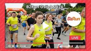 LIVE stream utrke  B2Run Osijek 2024 [upl. by Slack873]