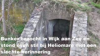 Bunker bezocht in Wijk aan Zee en stond even stil bij Heliomare met een slechte herinnering [upl. by Rebecca]