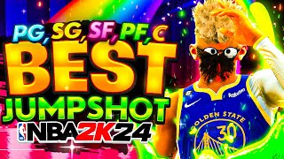 BEST JUMPSHOTS FOR EVERY BUILD in NBA 2K24  BEST SHOOTING SECRETS amp SETTINGS FOR GREENLIGHTS 2K24 [upl. by Hollinger]