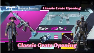 🥵M416 Glacier wish Crate Opening  380  Classic Crate Opening  PUBG Mobile 🔥🔥 [upl. by Eilyab580]