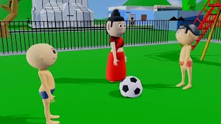 Motu Kaddu Patlu Paddu ki jodi cartoon  pagal beta। Hindi Comedy Video  bittu sittu toons [upl. by Imer174]